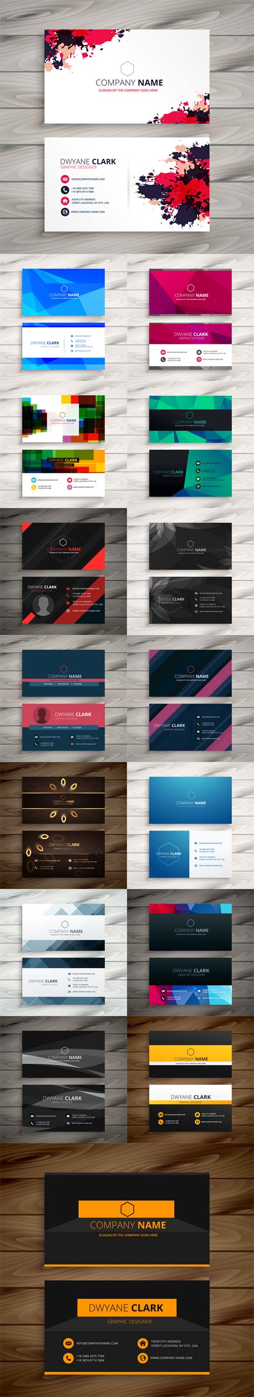 Vectors - Сoporate Business Card Design