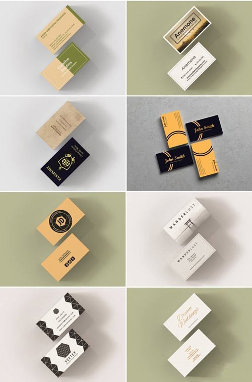 The Essential Business Card Template Kit - Handcrafted Designed