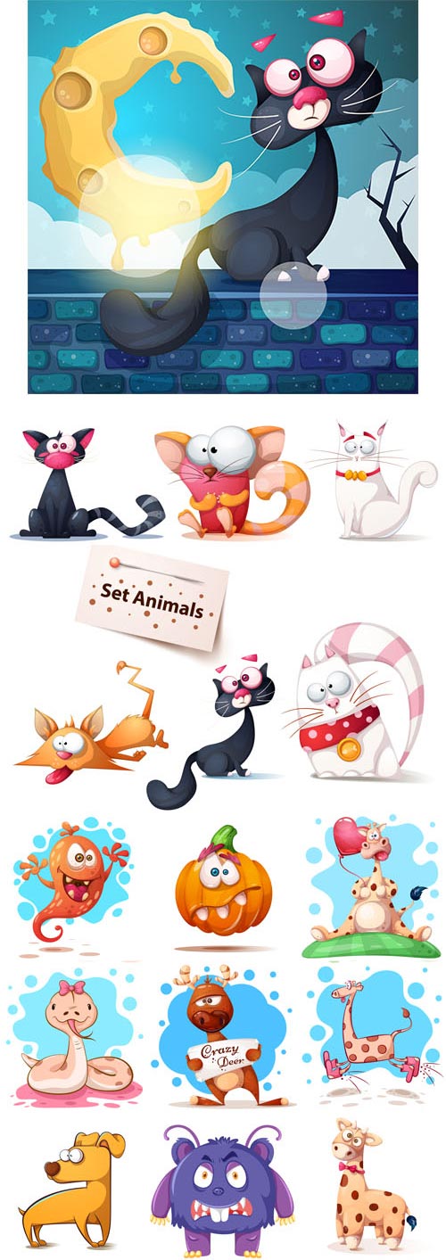 Funny Characters - Vector Graphics