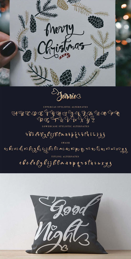Jennie Handwritten Font