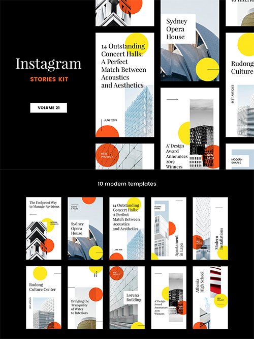 Instagram Stories Kit (Vol.21)