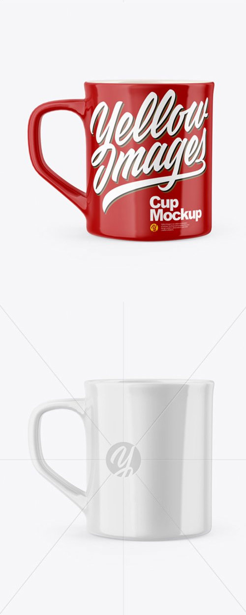 Glossy Cup Mockup 43618