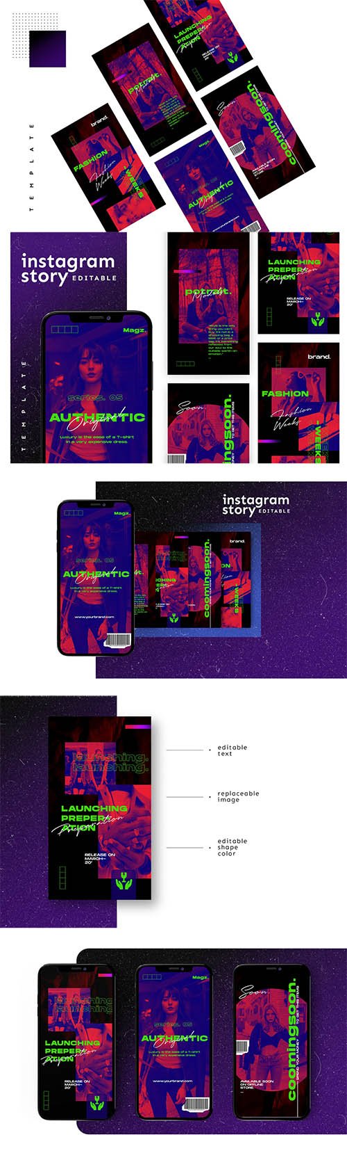 Instagram Story Template 4