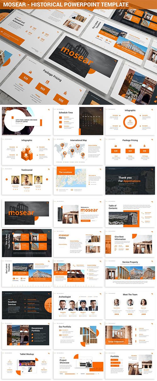 Monsear - Historical Powerpoint Template