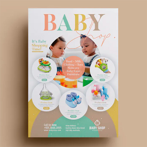 Baby Shop Flyer