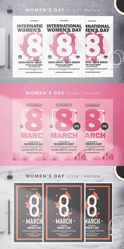 International Women's Day Flyers