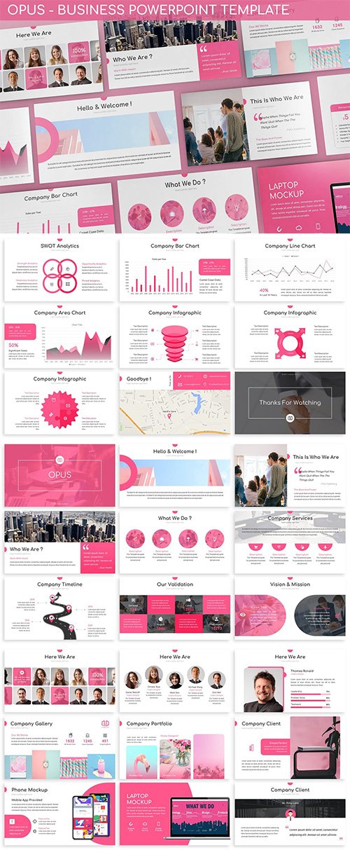 Opus - Business Powerpoint Template