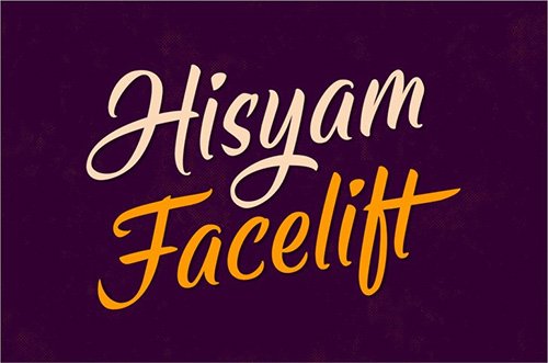 Hisyam Facelift Font