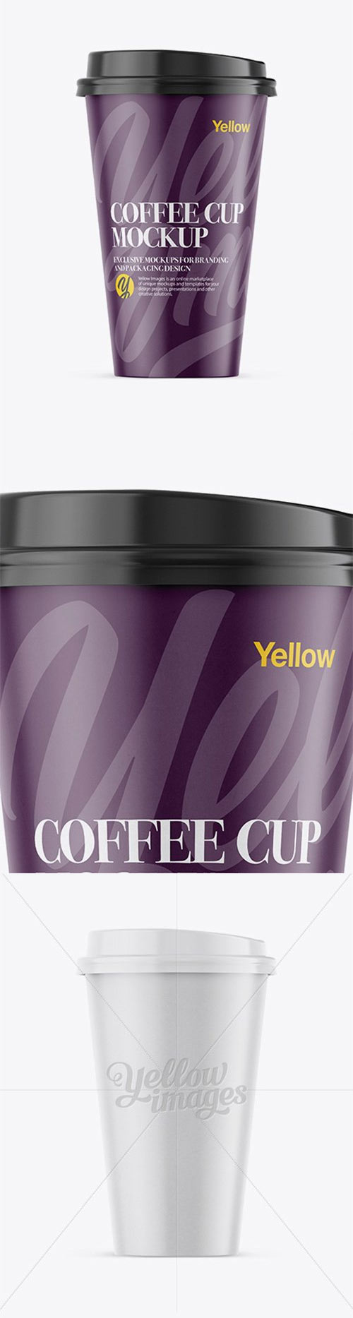Coffee Cup Mockup - Front View 19275