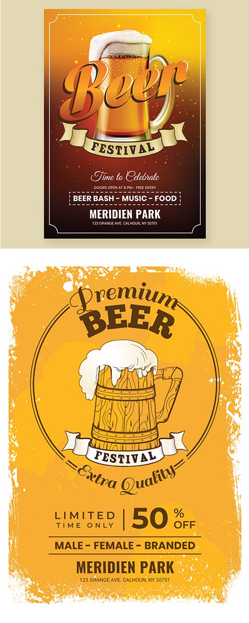 Beer Festival Flyer Template