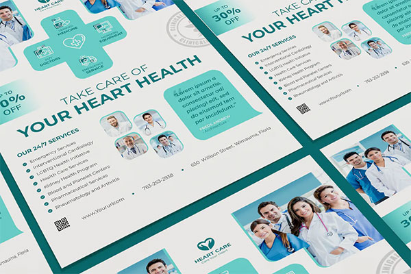 Medical Poster PSD Template