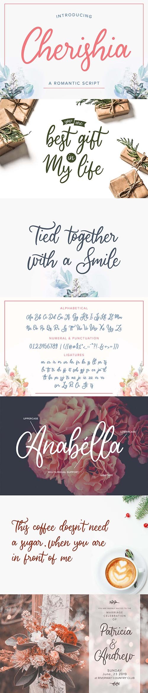 Cherisia Romantic Font