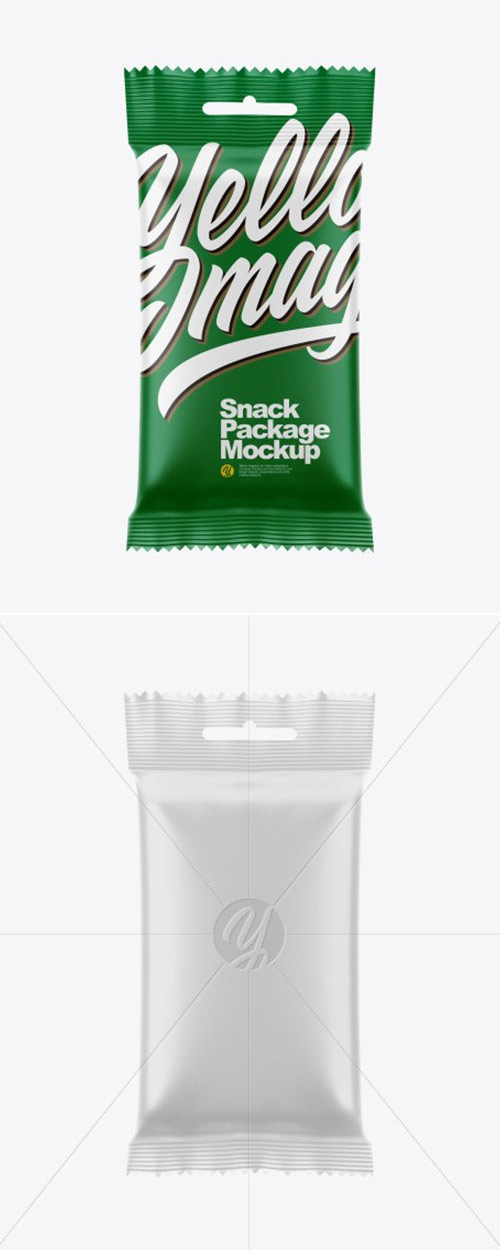Snack Package Mockup 50089