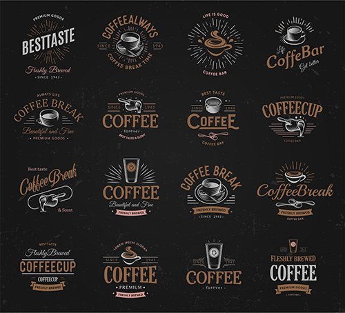 Coffee Vintage Logos