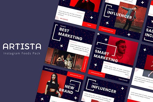 Artista - Instagram Feeds Pack