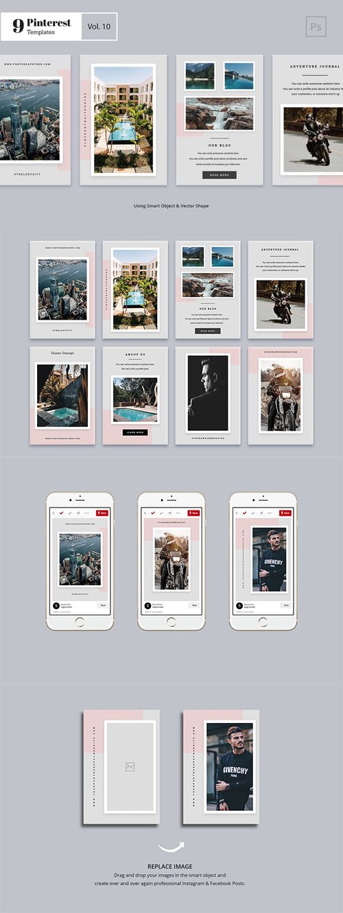 Pinterest Templates Vol. 10