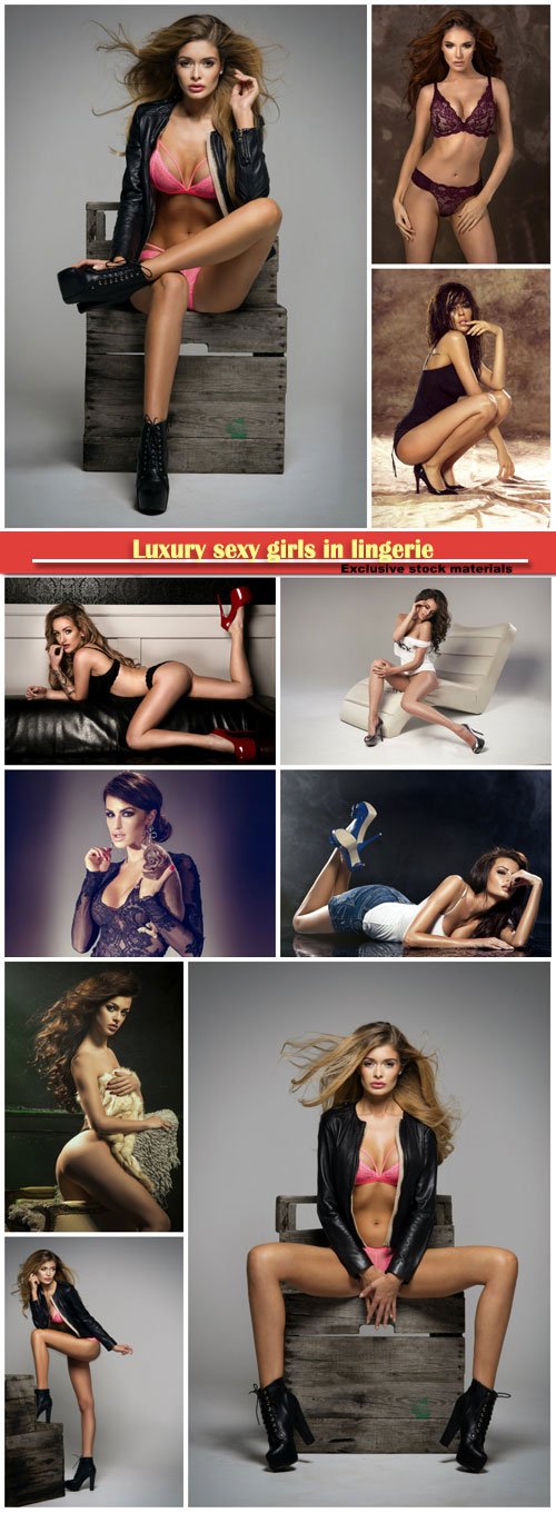 Luxury sexy girls in lingerie