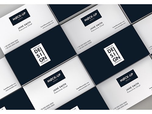 Repeating Business Cards Mockup 216325677