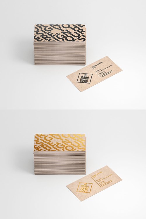 Business Card Stack Mockup 220021391