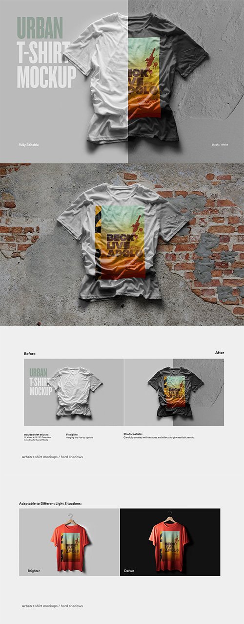 Urban T-Shirt Mock-Up