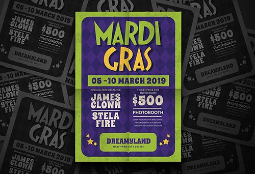 Mardi Gras Flyer