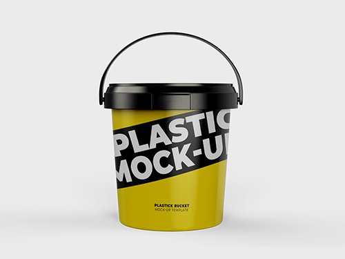 Plastic Bucket Mockup 250318096