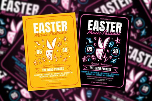 Easter Music Festival PSD