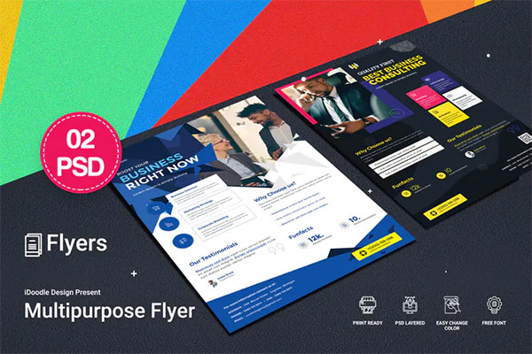 Multipurpose Business Flyer PSD