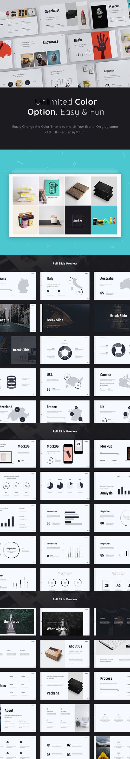 Fabros - Creattive Presentation Template and Keynote