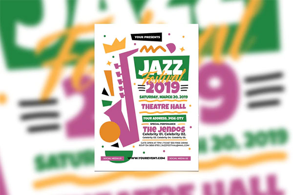 Jazz Festival PSD