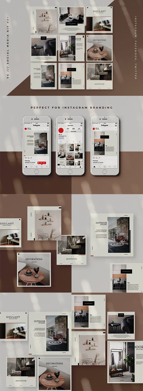 Architectural & Interior Social Media Kit