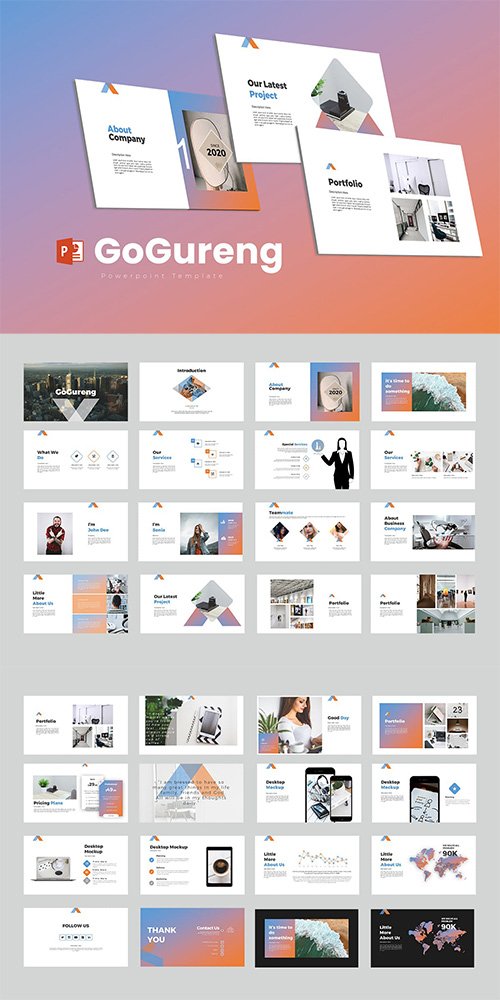 GoGureng PowerPoint, Keynote and Google Slides Presentation