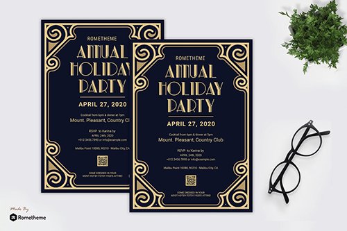 Annual Holiday Party - Great Gatsby Party Fyler RB