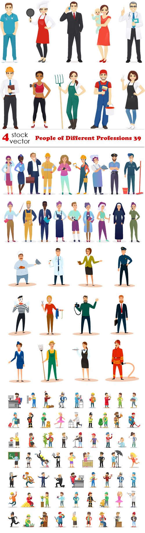 Vectors - People of Different Professions 39