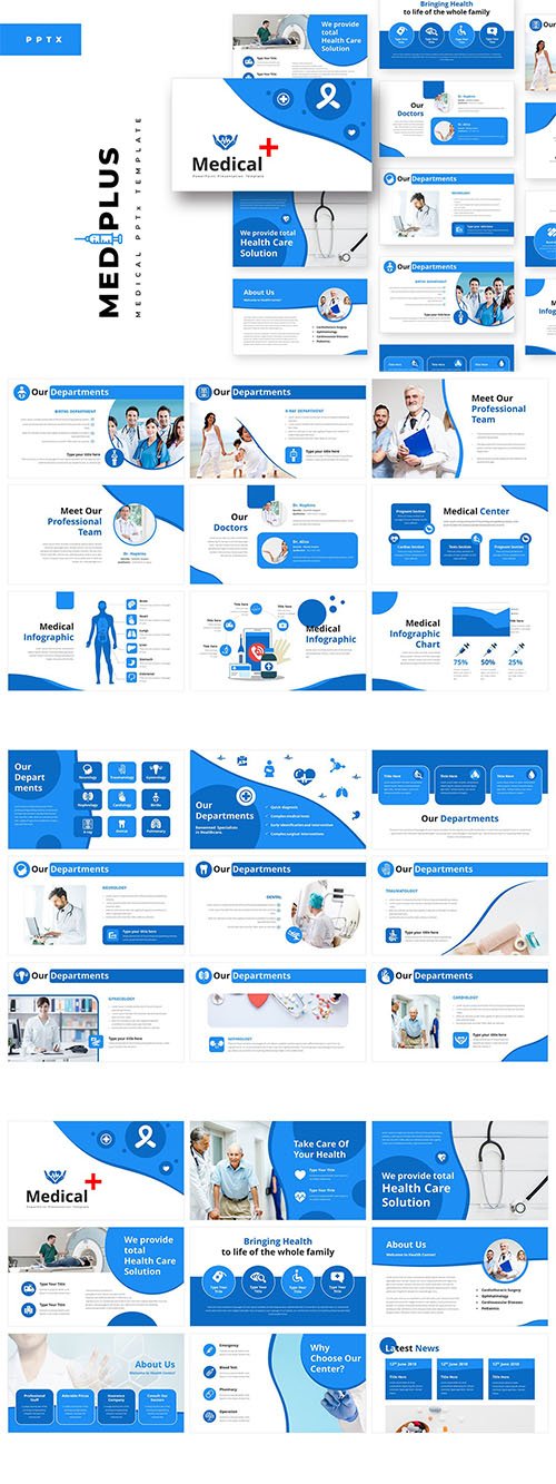 MediPlus Medical PowerPoint Template