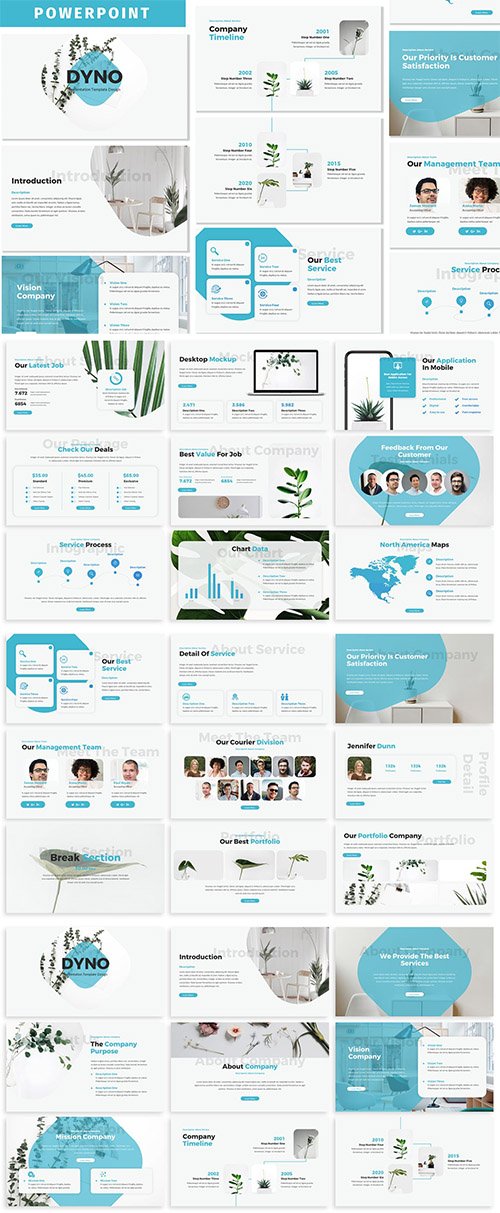 Dyno - Business Powerpoint Template
