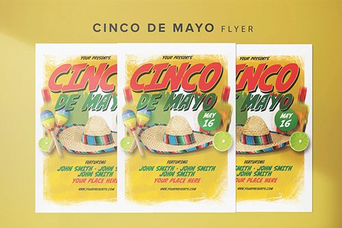 Cinco de Mayo Flyer PSD