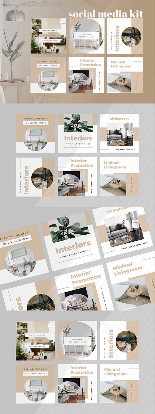 Four - Interior Social Media Kit