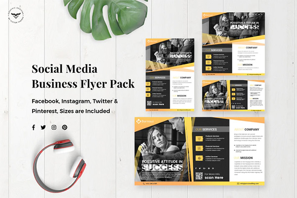 Business Flyer Social Media Template