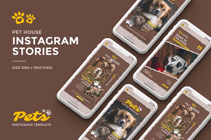 Pets Instagram Story Template