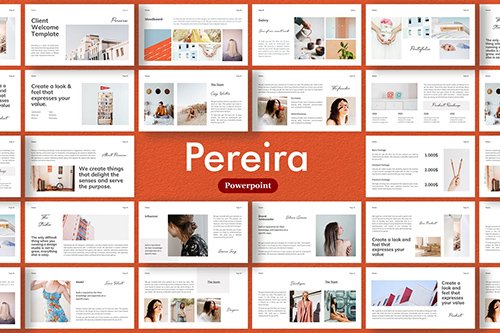 Pereira - Klient Welcome kit Template Powerpoint and Keynote