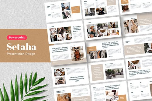 Setaha - Presentation Template Powerpoint and Keynote