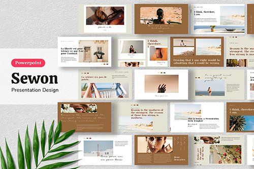 Sewon - Presentation Template Power Point and Keynote