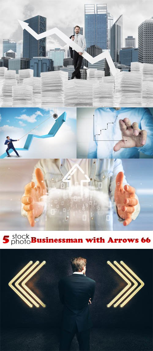 Photos - Businessman with Arrows 66