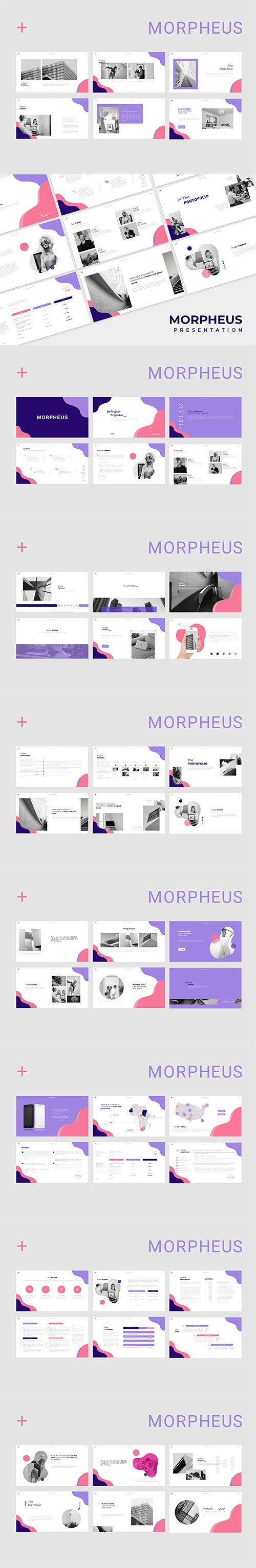 Morpheus - Powerpoint Keynote and Google Slides Templates