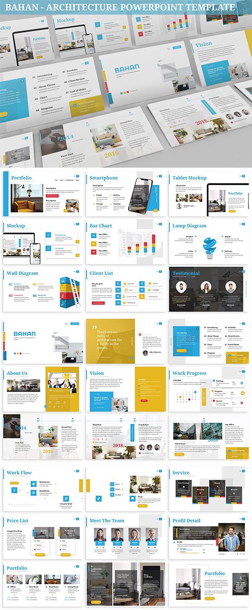 Bahan - Architecture Powerpoint Template