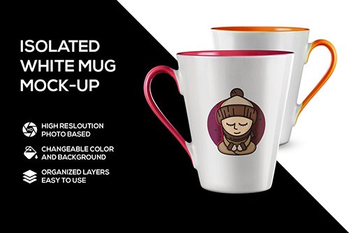 White mug mockup
