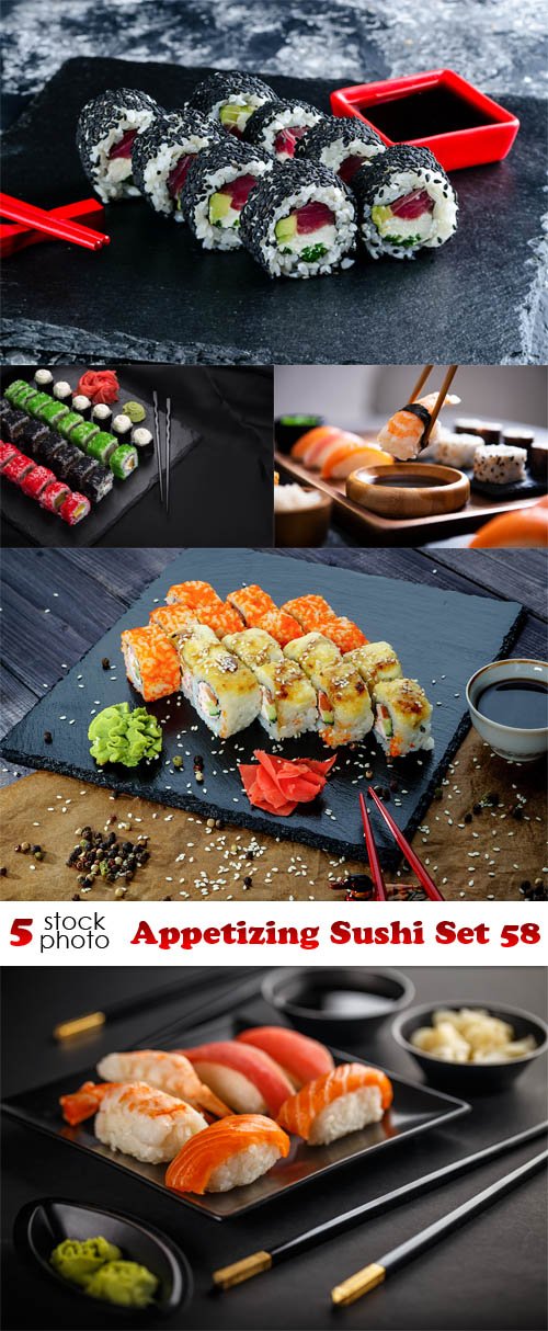 Photos - Appetizing Sushi Set 58