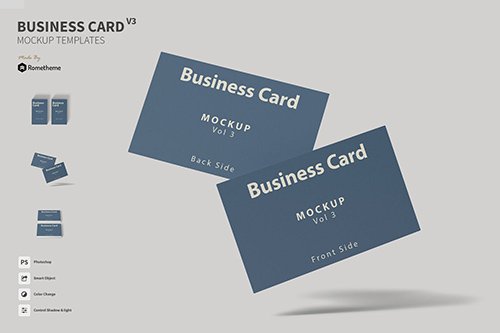 Business Card vol.03 - Mockup FH