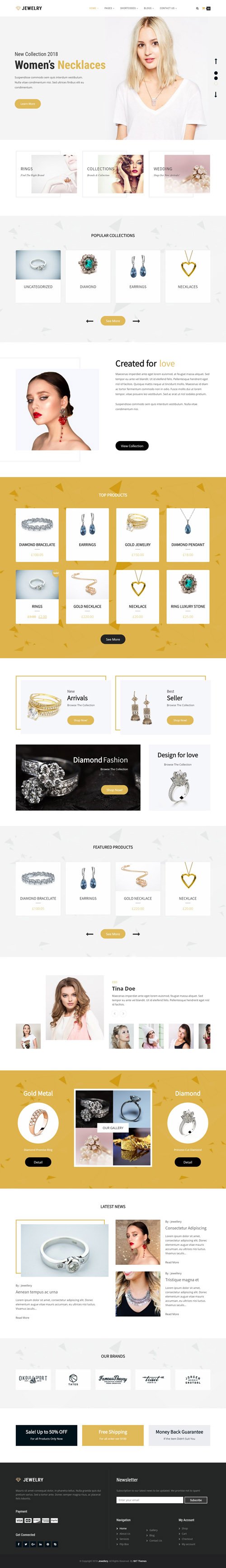 SKT Themes - Jewellery v1.1 - WordPress Theme